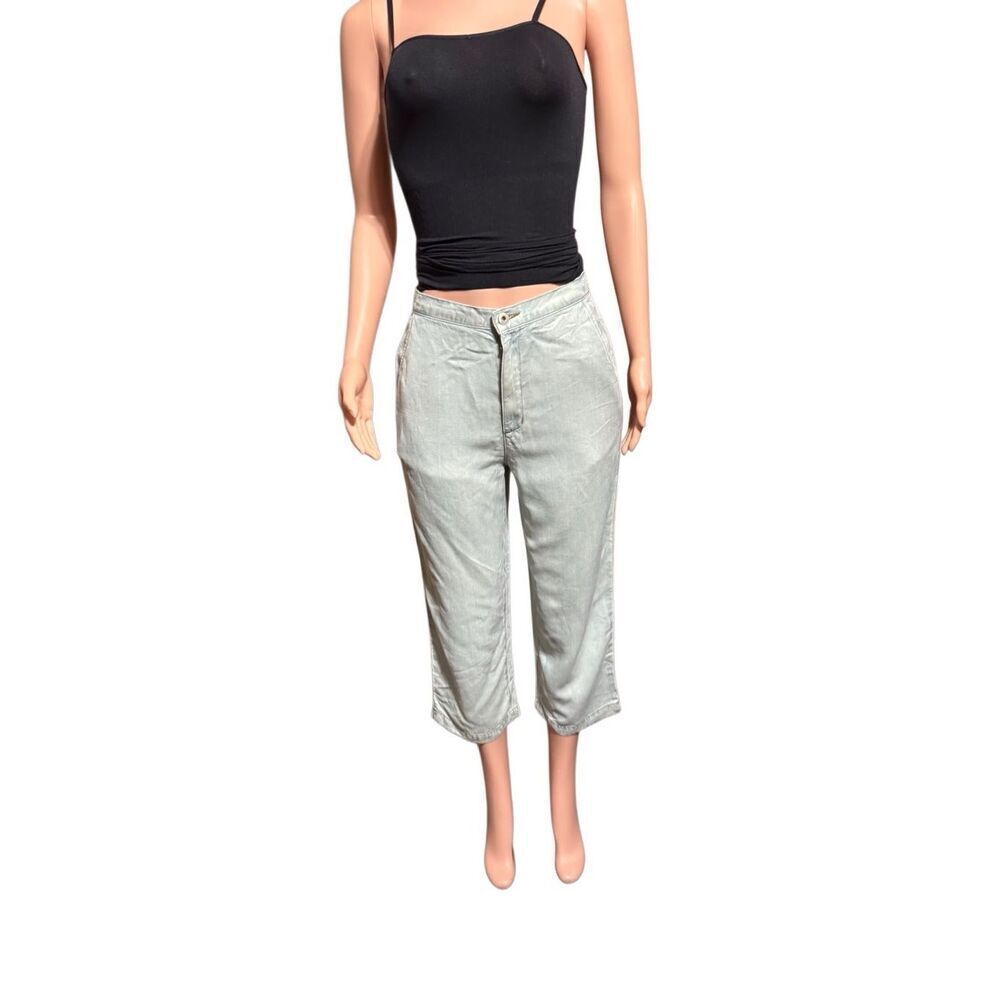 Pulp women's high waist capris pants S